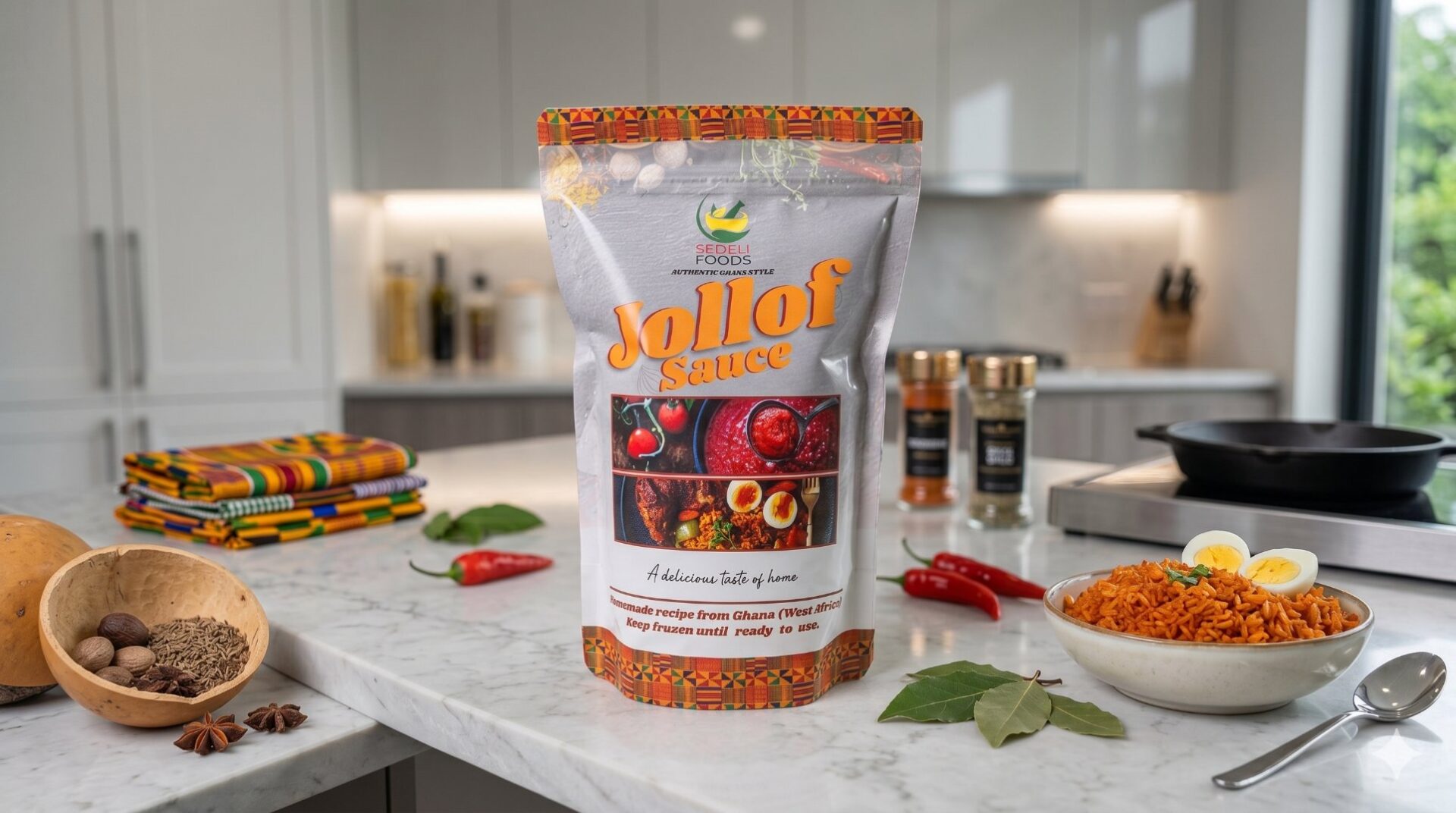 Jollof Sauce Background 1 Delicious Suya