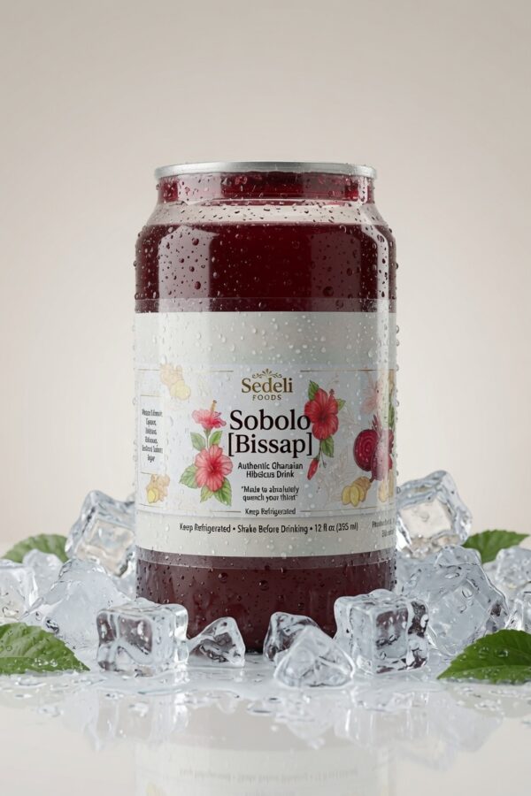 cold-sobolo Sedeli Foods Sobolo (Bissap) - Ghanaian hibiscus drink