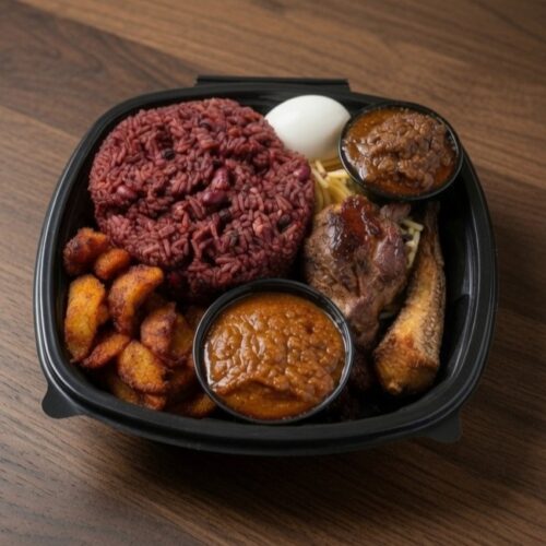 Sedeli Foods - Saturday Waakye Special Sedeli Foods Saturday Waakye Special - Ghanaian rice and beans